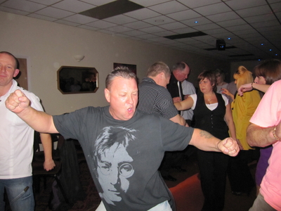 Stuart Maw on the dance floor